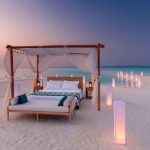 Romantic maldives hotels couples island bed beach hotel bedroom milaidhoo passport kiwi curated kiwicollection