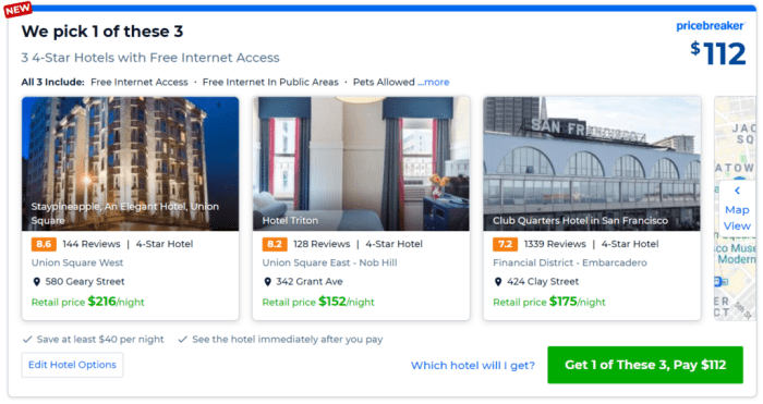 Airfarewatchdog travelocity listed uncommon